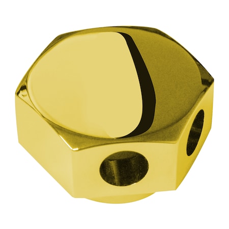 Steamspa Drainage Valve Head in Polished Gold G-DRNHD_PG